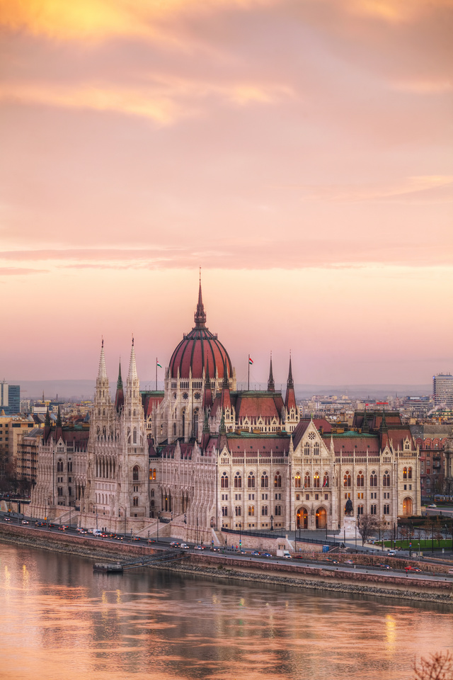 Parliament building in Budapest, Hungary